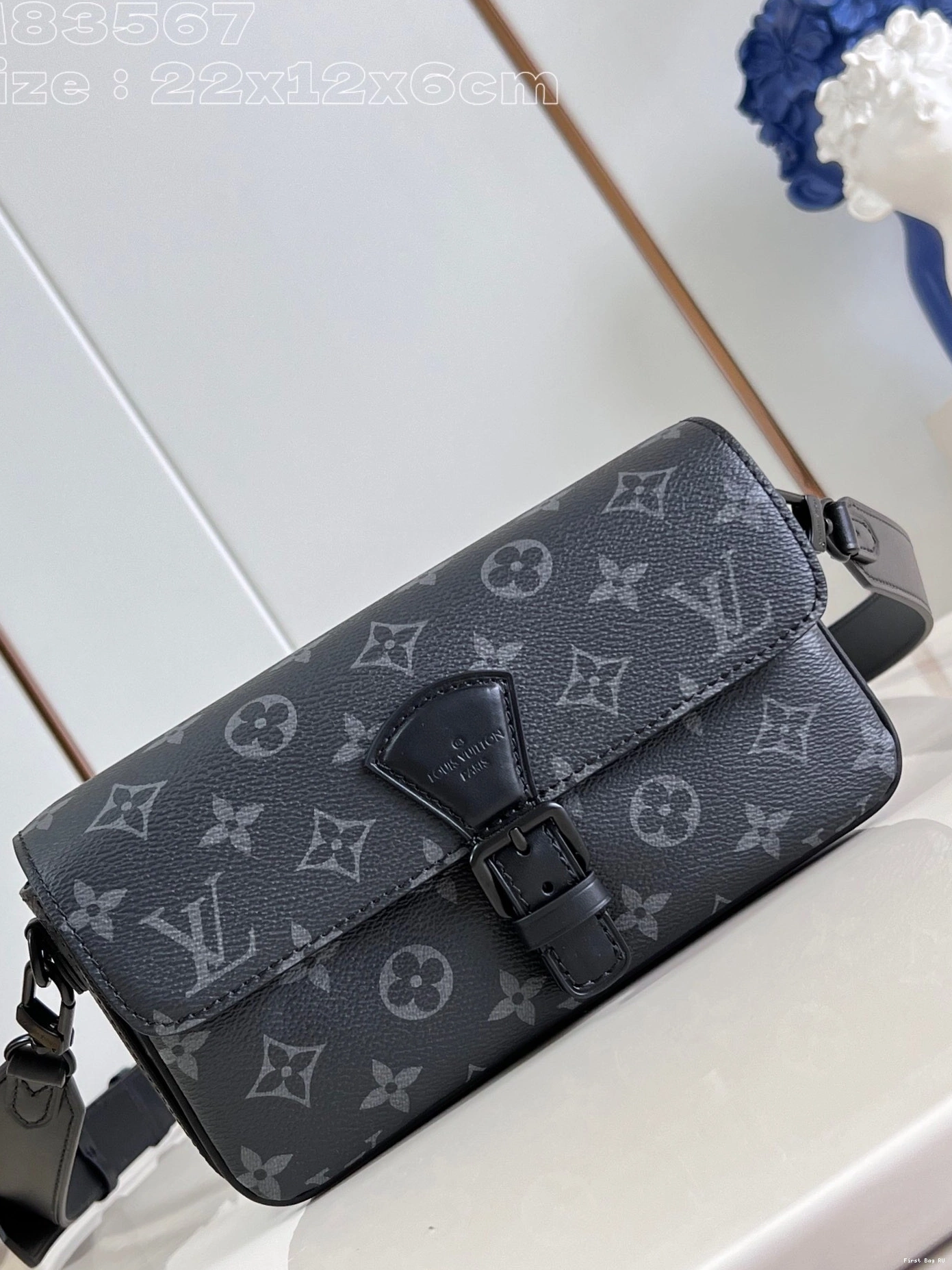 Firstbag LOUIS Wallet Montsouris Wearable VUITTON 0713
